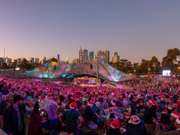 メルボルンでクリスマスイブのチャリティコンサートが今年も開催