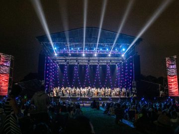 星空の下一流オーケストラに酔いしれる無料イベント