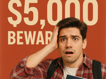 学生ビザの申請料金が$5,000に変更！