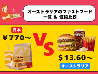 オーストラリア発のローカルファストフードチェーン10選