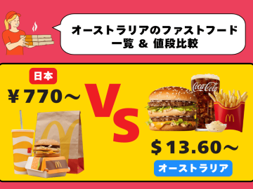 オーストラリア発のローカルファストフードチェーン10選