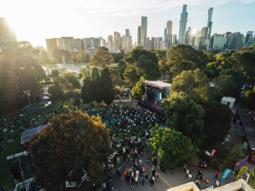 メルボルン王立植物園で楽しめる屋外音楽イベント