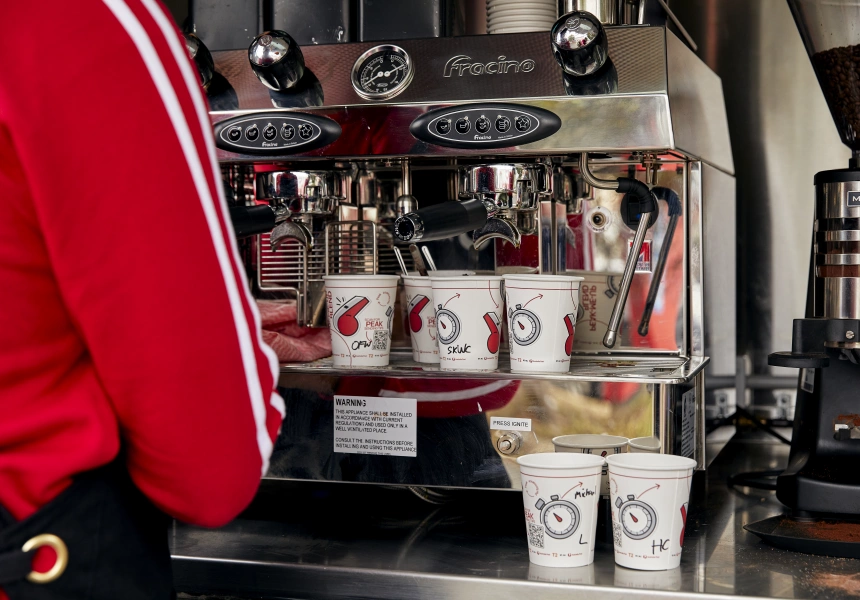 オーストラリアポストの無料コーヒー＆ティーが街を巡回！