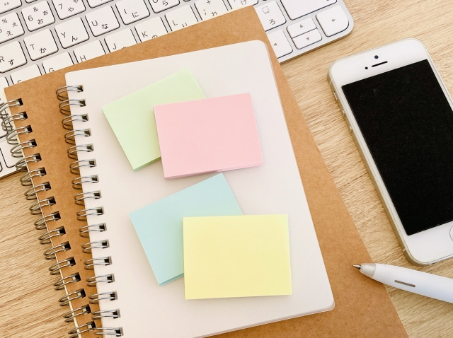ノートとペン