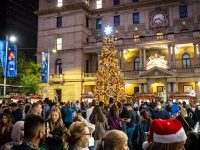 ハーバー夜景×クリスマスイルミネーションのナイトマーケット