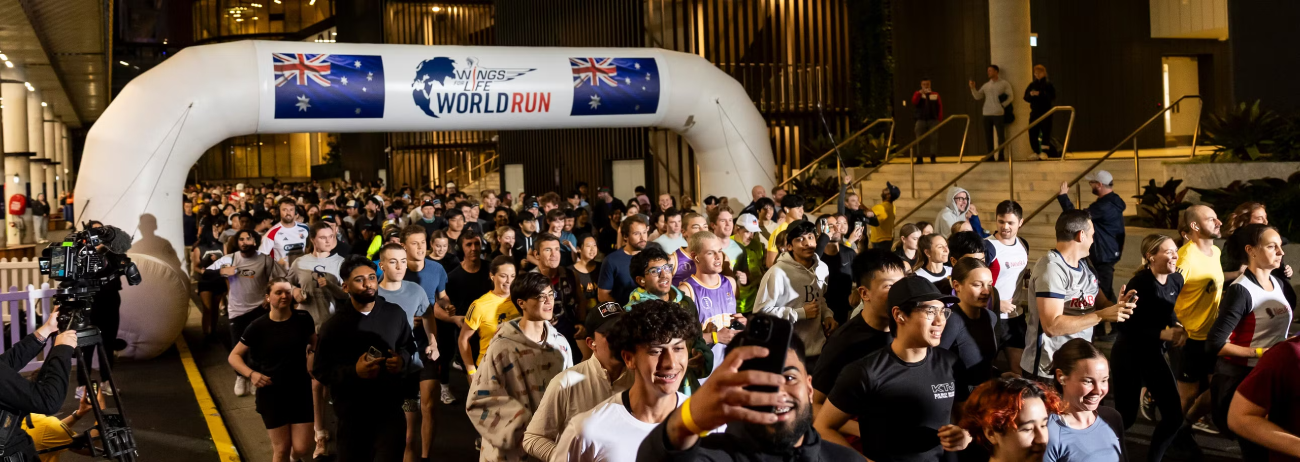 ゴールのないランニング体験「Wings for Life World Run」
