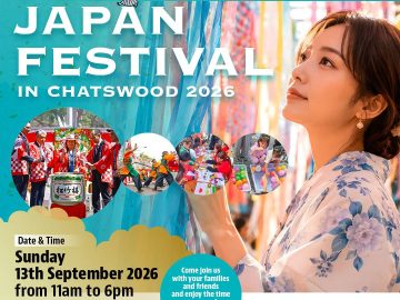 チャッツウッドで日本の食・文化・伝統を満喫する日本のお祭り
